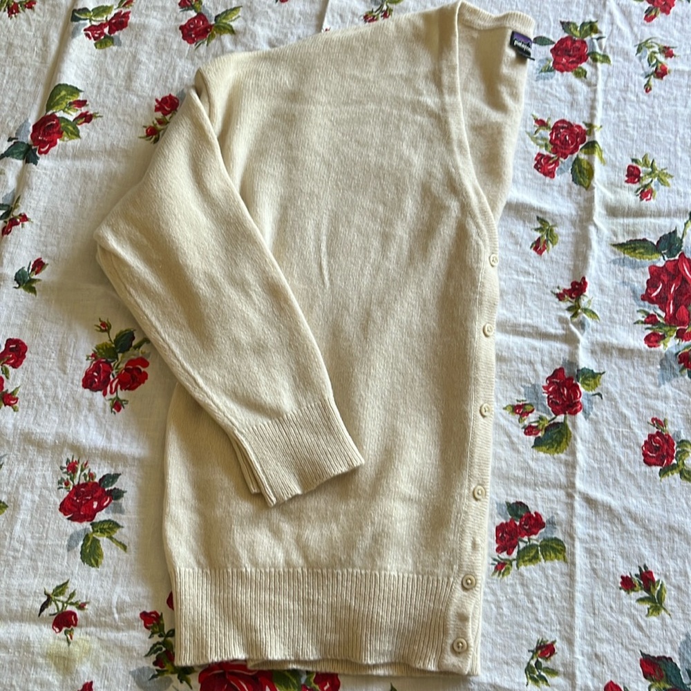 Patagonia cashmere cardigan sweater